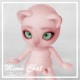 SOLD OUT Tiny BJD Mimü Cat Blue, pink, purple pre-ordered