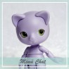 EN STOCK Tiny BJD Mimü Chat violet