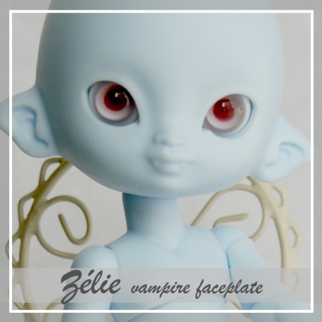 Tiny BJD Zélie vampire Faceplate évènement