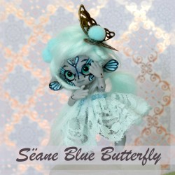 IN STOCK Sëane - Grey Skin Fullset bleu butterfly