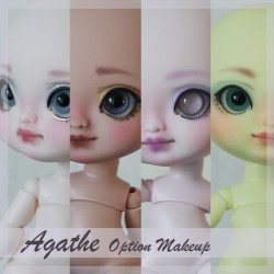 Option make-up pour Agathe