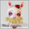 EN STOCK  Tiny BJD Mimü white bunny